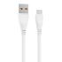 Кабель Biboshi A28 USB - Micro-USB / 90см / 3A / white