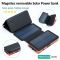 УМБ с солнечной панелью XIYT HY-1803 / Power bank / 20000 mah / 2xUSB / Micro / Type-C Blue