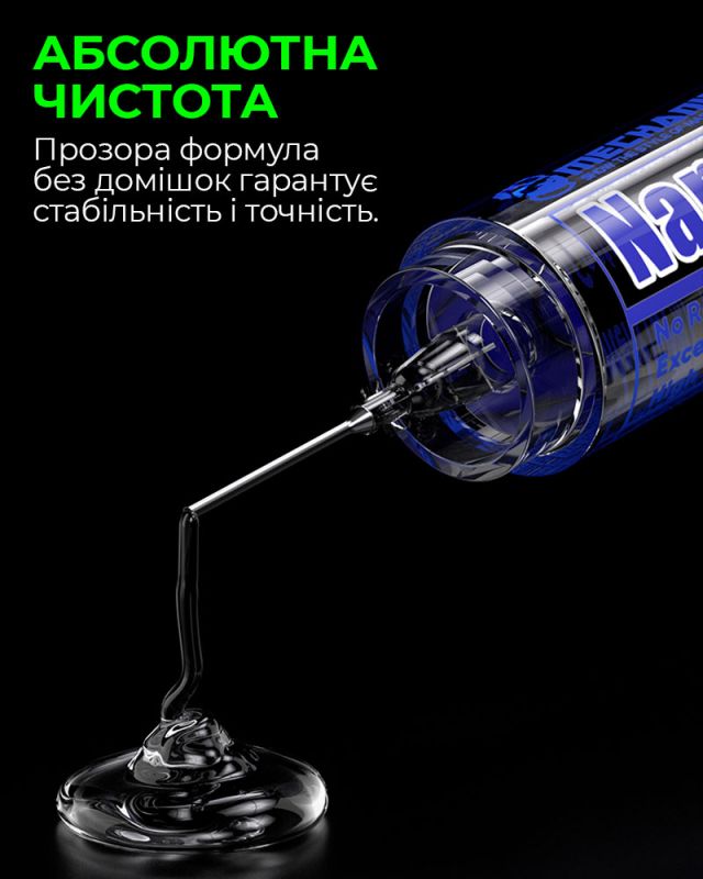 Флюс Mechanic M35 Nano Flux Paste / с толкателем и дозаторами в шприце / 10сс