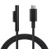 Кабель USB Type-C для Microsoft Surface Pro / Book / Laptop / Go / в оплетенні / 15В / 4А / 1.8м