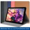 Чехол книжка для планшета Blackview Tab 12 / Tab 12 Pro / подставка / силиконовая основа / золотой