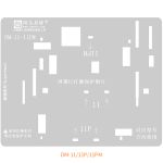 Трафарет Amaoe Apple iPhone DM - 11 / 11P /11PM для удаления микросхем дисплейного модуля