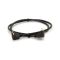 Кабель Merlion HDMI-HDMI 1.0m, v1.4, OD-7.5mm, круглый Black, коннектор Black 90° угловой/90° угловой