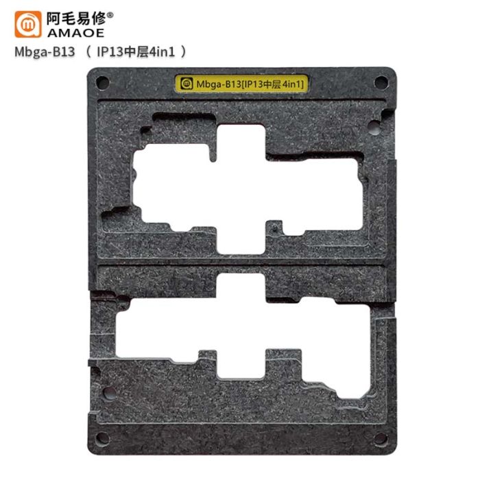 Держатель платформа BGA Amaoe PCB Mbga для iPhone 13 / Pro / 13 Pro Max / 13 mini - A15 (0.10 - 0.12mm)