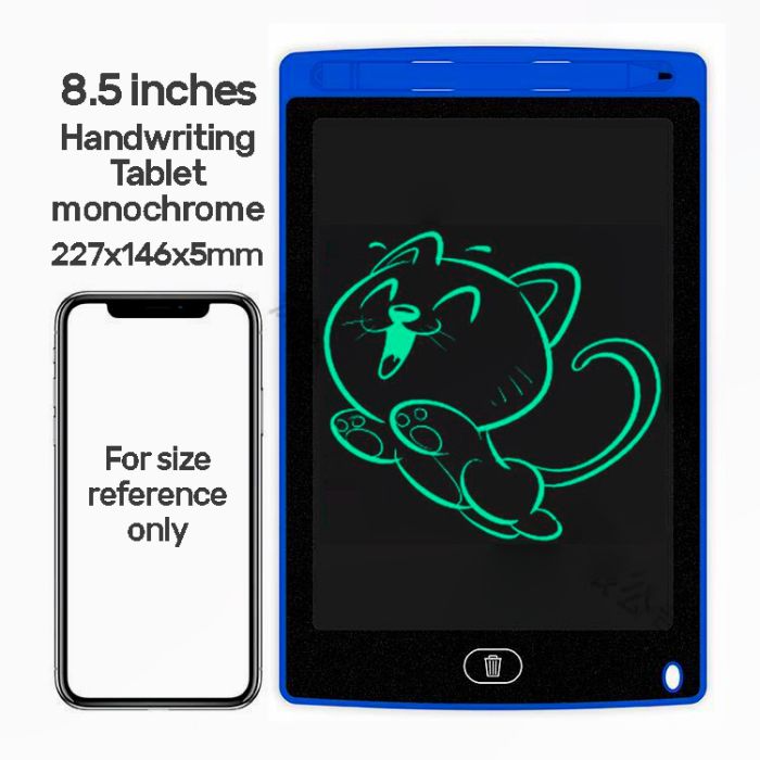 Планшет графический для рисования, заметок 8.5" LCD Writing Pad Blue