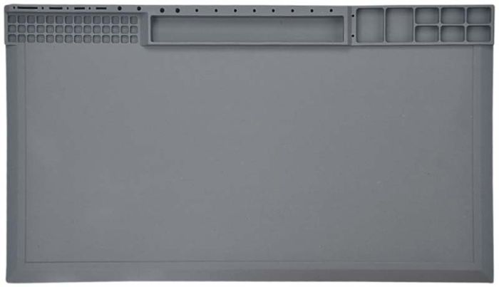 Теплоизоляционный силиконовый коврик TELIJIA TE-612 для пайки и ремонта техники / 380x210 мм