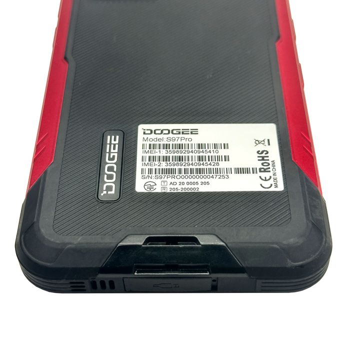 Смартфон Doogee S97 Pro 6.39'' / 8+128Gb / 8500 мАг / 48 + 16Mp / далекомір / IP68 / Red / Відновлений