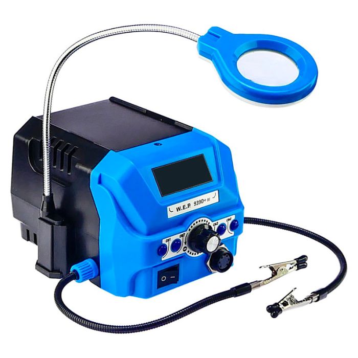 Паяльная станция WEP 939D+ III паяльник / 200-480°C / 4 канала памяти / 110 Вт