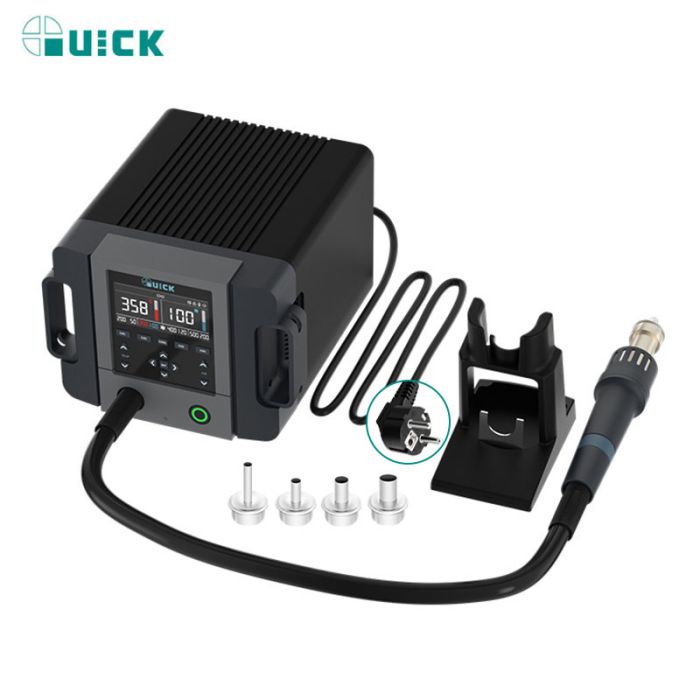 Термовоздушная паяльная станция Quick 861 Pro / 50-550°С / 70 л/мин / OLED / 1300 Вт