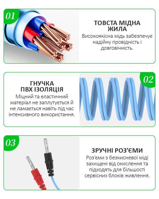 Кабели для блоков питания RELIFE XA4 Pro / разъемы для плат iPhone 8 - 16 Pro Max