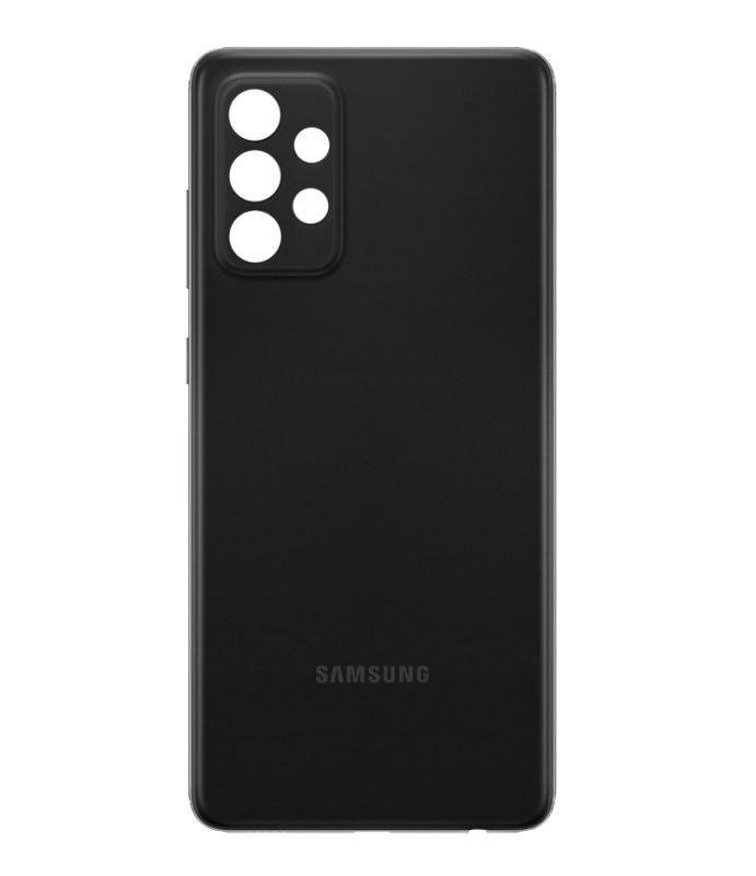 Задняя крышка для Samsung Galaxy A72 Black (ААА)