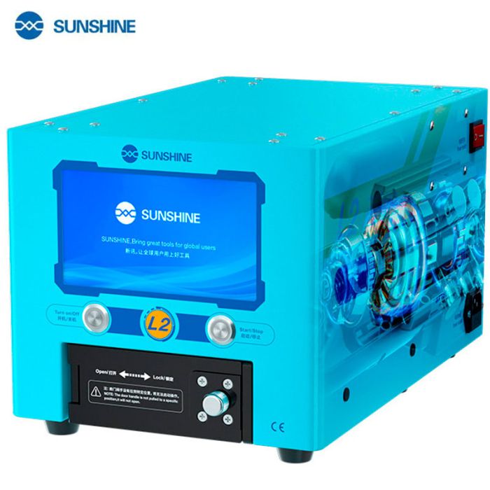 Вакуумний ламінатор автоклав Sunshine L2 / 7''/ вбудований насос / РК-дисплей / сенсорне керування