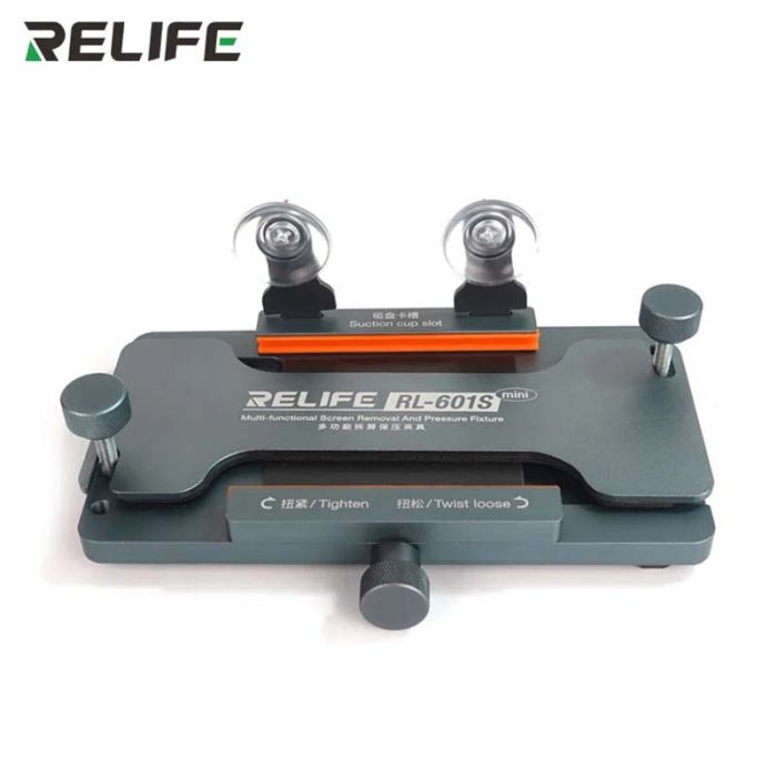 Держатель RELIFE RL-601S MINI для ремонта экрана, задней крышки смартфона + зажим 2 в 1
