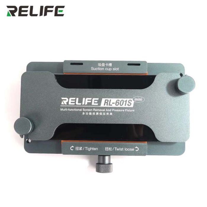 Держатель RELIFE RL-601S MINI для ремонта экрана, задней крышки смартфона + зажим 2 в 1