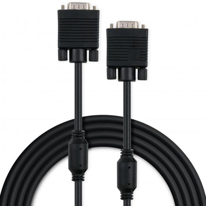 Кабель мультимедійний VGA 3.0m ferrits Vinga (VCPVGAF3BK)