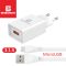 Сетевое зарядное устройство Biboshi C11 1 USB 3.1A + кабель Micro-USB white