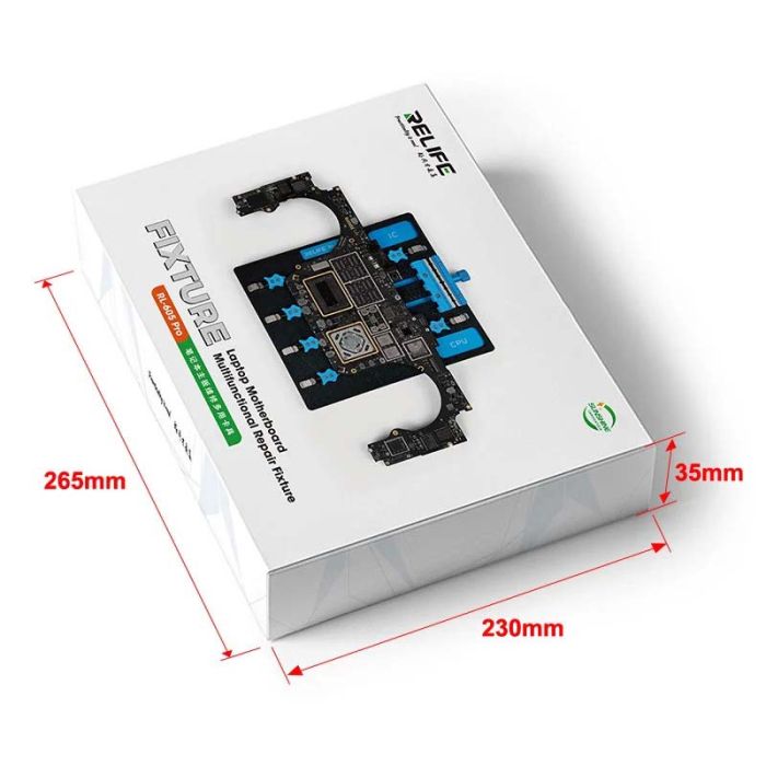 Держатель Relife RL-605 Pro для ремонта плат ноутбуков, процессоров, микросхем / универсальный
