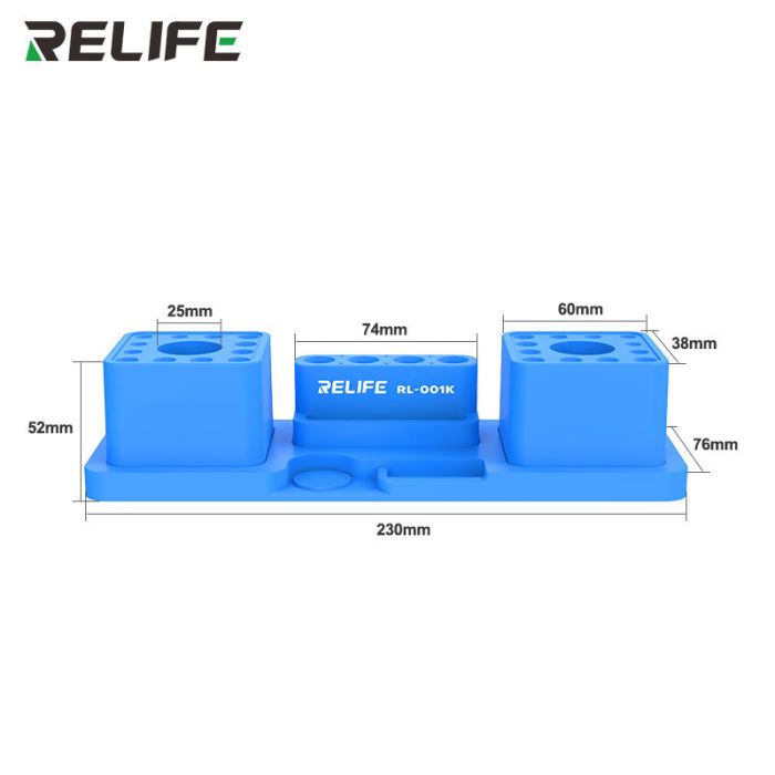 Органайзер для инструментов RELIFE RL-001K силиконовый / термостойкий / модульный / Blue
