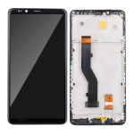 Дисплей + сенсор с передней панелью для Cubot Note 9 Black