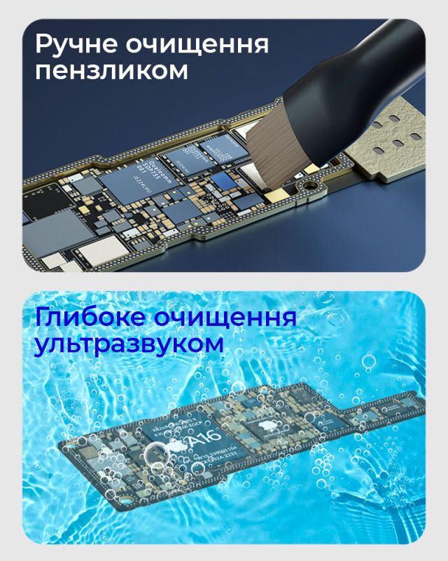 Рідина для очищення плат Mechanic N880 / незаймиста, антистатична / 1000 ml