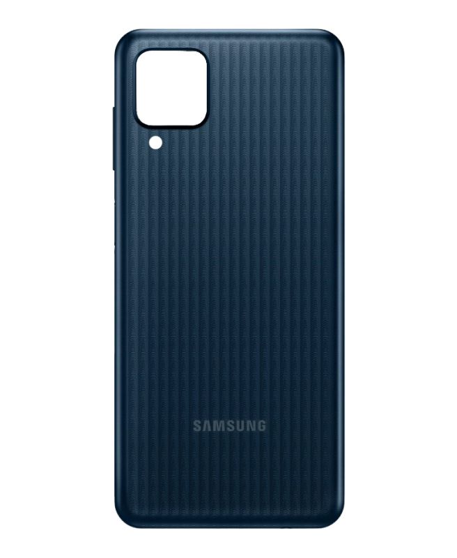 Задняя крышка для Samsung Galaxy M12 Dark Blue (AAA)