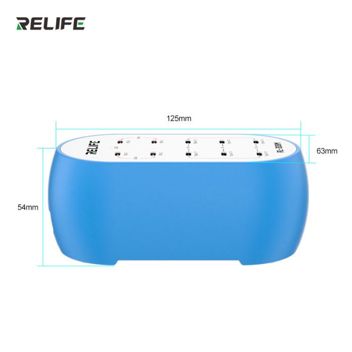 Зарядное устройство RELIFE RL-309M / 10 USB Type-C / Power Delivery / 72W Max