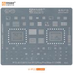 Трафарет BGA Amaoe A16 / A17 для iPhone 15 / 15 Plus / 15 Pro / 15 Pro Max все микросхемы (0.12mm) V3.0