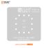 Трафарет BGA Amaoe контроллера питания DA9313 / DA9210 (0,12mm)