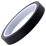 Термостойкий скотч PET черный / 150°C Max / толщина 0.05 мм / длина 33 м / ширина 15 мм