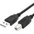 Кабель для принтера ХР-307 USB 2.0 AM/BM медь 5м