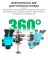 Штатив для тринокулярного микроскопа RELIFE MS2 Pro / двойной кронштейн / диаметр 31.8 мм