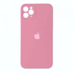 Silicone Case Full Camera Square side for iPhone 12 Pro Pink