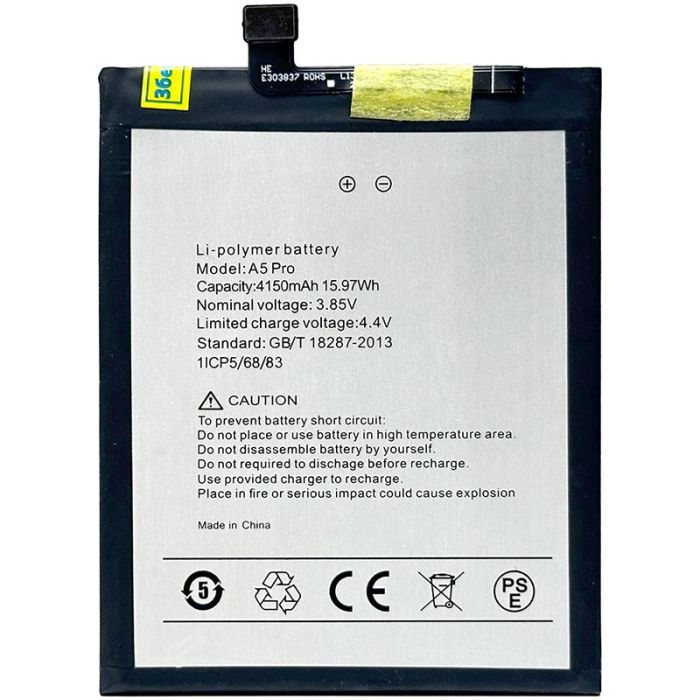 Аккумулятор для Umidigi A5 Pro (4150 mAh)