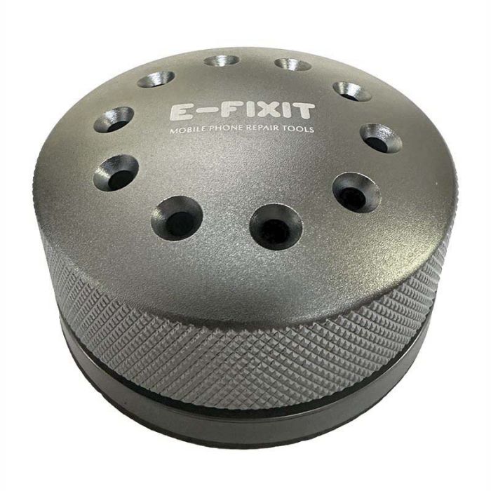 Подставка для отверток, инструментов E-Fixit / вращение 360° / 10 отделений / Grey
