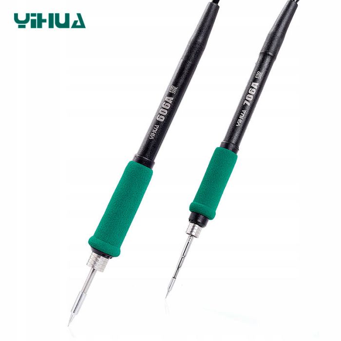 Паяльная станция YIHUA 982-I прецизионная / 2 паяльника JBC C210 + C245  / 3 канала памяти / 90-450°C / 120 Вт