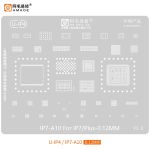 Трафарет BGA Amaoe A10 для iPhone 7 / 7 Plus / ipad 6 / 7 / ipod 7 все микросхемы (0.12 mm) V5.0