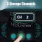 Термовоздушная паяльная станция YIHUA 993DM-IV фен / 1000 Вт / 100-500°С / 120 л/мин / сменные насадки