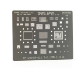 Трафарет BGA Relife A11 для iPhone 8 / 8 Plus / X (0.12 mm) RL-044 + CPU