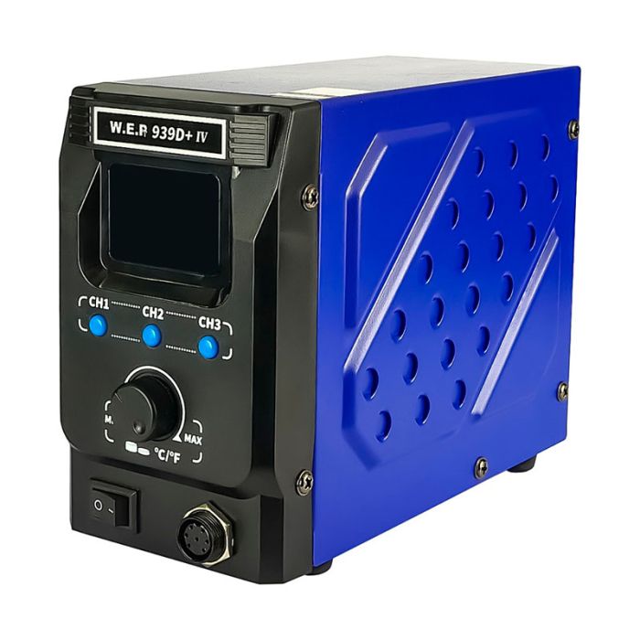 Паяльная станция WEP 939D+ IV паяльник / 200 - 450 °С / 3 канала памяти / 90 Вт