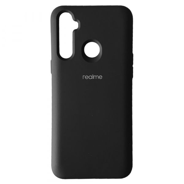 Чехол накладка Silicone Case Full for Realme C11 2021 Black
