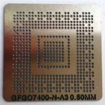 Трафарет BGA прямого нагрева GFGO7400-N-A3 (0.50mm) 25x25