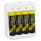 Универсальное зарядное устройство LiitoKala Ti-4W001 + 4 аккумулятора Ti-05 AA / 1.5V 500mAh