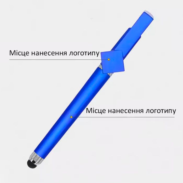 Ручка сувенирная VNGSM шариковая со стилусом и подставкой Green
