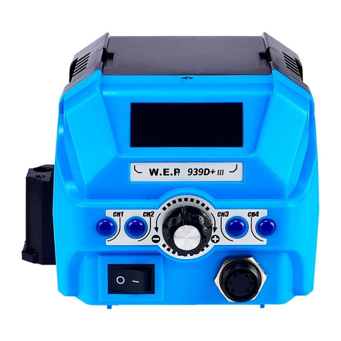 Паяльная станция WEP 939D+ III паяльник / 200-480°C / 4 канала памяти / 110 Вт