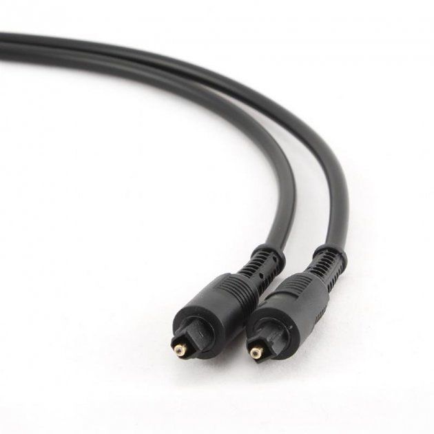 Кабель звуковой оптический Cablexpert с разъёмами Toslink, 2 м (CC-OPT-2M)
