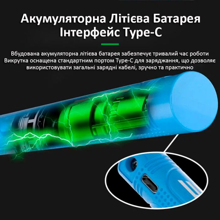 Отвертка аккумуляторная RELIFE SD-22E прецизионная / набор бит 10 шт. / реверс / Type-C / 350 mAh Black