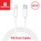 Кабель Biboshi A09 Type-C - Lightning 1m 5A white