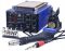 Паяльная станция 3 в 1 WEP 853AAA-I / фен / паяльник / сепаратор / LED дисплей / USB / 1180 Вт