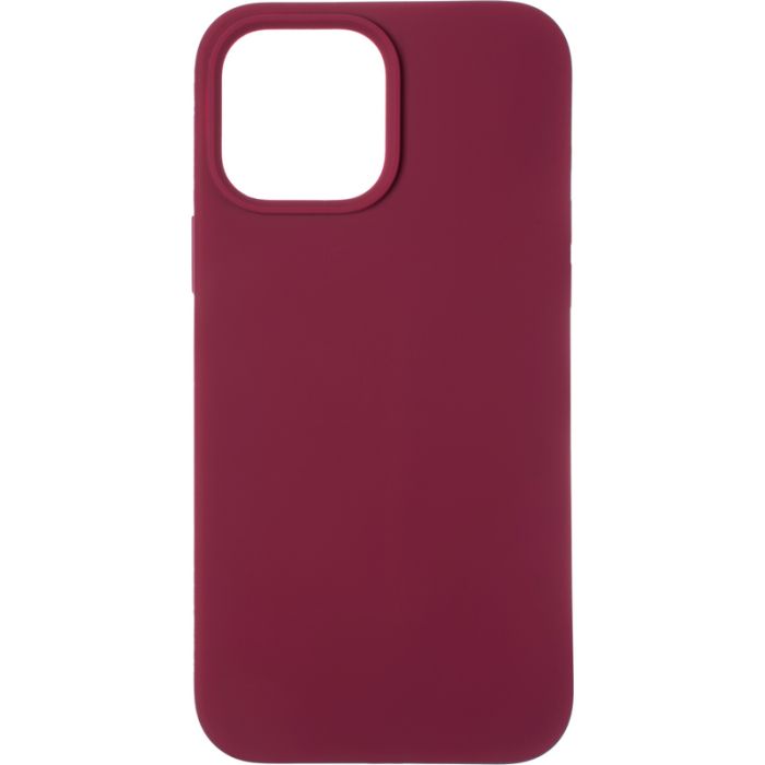 Original Full Soft Case for iPhone 13 Pro Max Marsala (Without logo)