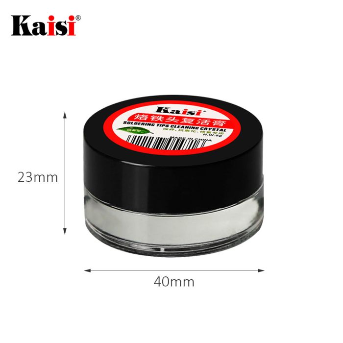 Очиститель жал паяльника Kaisi Soldering Tips Cleaning Crystal, 8 гр. (очистка кислотной пастой)